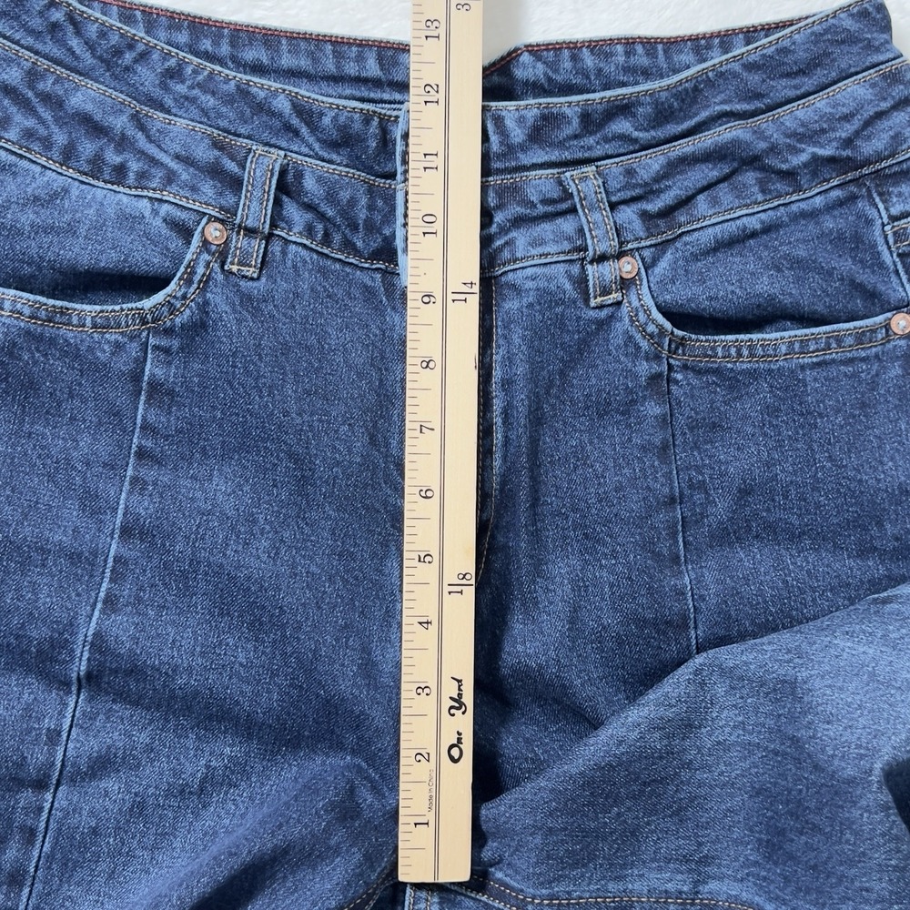 Scotch & Soda Free Spirit Wide Leg High Rise Jeans Womens Sz 8/29 Blue No Belt - Picture 12 of 14